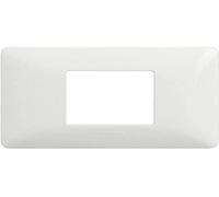 BTicino am4819bbn Matix Plaque 2 modules centré Blanc
