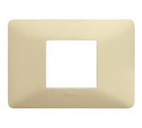BTICINO am4819bcd Plaque Matix 2 modules centrés, blanc corde