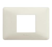 BTICINO am4819bcn Plaque Matix 2 modules centrés, cendres