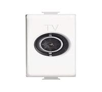BTicino AM5202D Matix Prise TV directe, blanc, 1 m