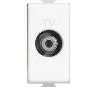 MATIX PRESA SATELLITARE COASSIALE TYPE F COULEUR BLANCHE AM5202F PREND LA POSITI