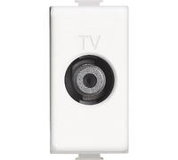 BTicino AM5202F Matix Prise Sat coaxiale Type F Blanc 1 m