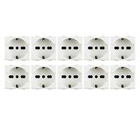 Bticino ASTAM5440A16 Kit Prises Bypass, Blanc, 10 pezzi