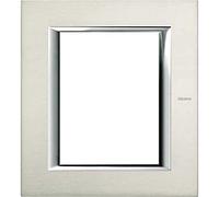 BTICINO Axolute ha4826 x c - ax-placa 3 + 3 M aluminium poli