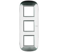 BTICINO Axolute hb4802/3acl - ax-placa 2 x 3 m acier poli