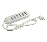 BTICINO - Bloc 6 prises blanc