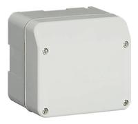 Bticino - Boîte de dérivation murale IP55 - Module 503 - IDROBOX 23983 - Gris - Plastique - Résistant à l'eau
