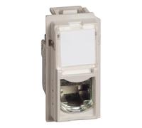 Bticino BTKM4279C6S | Prise RJ45 Living Now STP CAT6 sablePrise RJ45 Living Now STP CAT6 sable