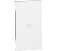 Bticino BTKW01M2A | Living Now enjoliveur 2 modules cde éclairage blanc lumièreLiving Now enjoliveur 2 modules cde éclairage blanc lumière