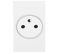 Bticino BTKW55F | Living Now enjoliveur 2 modules prise FR blancLiving Now enjoliveur 2 modules prise FR blanc