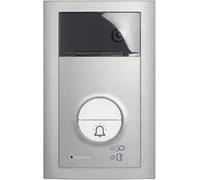 Bticino cadre de recouvrement encastré et support de module pour station de porte audio/vidéo LINEA 3000, combinable avec boîtier encastré à 2 modules, cadre ZAMAK, 139×220×16 mm, 343061