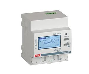 Bticino CE4TBDTCL1 Compte D4-Pt Compteur d'énergie actif multifonction avec contrôle de tarif, 47 Hz fréquence, 63 A, 156 V, 71,2 mm x 92,4 mm