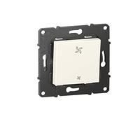 BTicino - Commande pour VMC Altège avec connexion à bornes automatiques - finition Neige