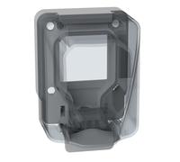 Bticino Couvercle IP55 S28402CPF, couvercle IP55 pour prises MatixGO, 2 modules, IP55 garanti à prise insérée et couvercle fermé, installation murale