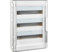 BTicino F305PT54 Boîtier Mural 3x18 Modules IP40 Avec Portillon Transparent