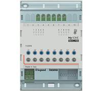 Bticino F430R8 MyHome_Up Actionneur Modulaire 8 Relais Indépendants Gestion de Température, 4 Modules