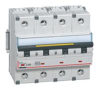 BTicino FT84C100 Interrupteur Magnétothermique Modulair BTDIN160 4P 100A Curve C