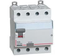 BTicino G745AC63 Interrupteur Différentiel Sauvegarde Type AC 4P In= 63A