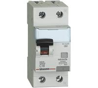 Bticino btdin45 - magn Diff A 1P+N 16A 4.5kA 30mA GA8813A1