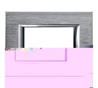 Bticino HA4803CR - Axolute - Plaque 3P Chrome