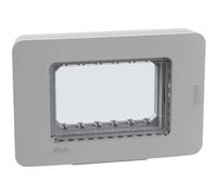 BTICINO IDROGO Solutions d'installation S28603GF Plaque IP55 3 modules - gris
