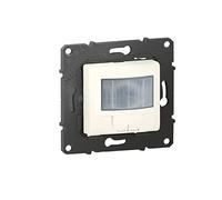 BTicino - Interrupteur automatique toutes lampes avec détection de mouvement infrarouge Altège - finition Neige