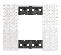 Bticino KA4802MW Living Now Plaque 2P Pixel