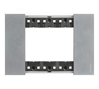 Bticino KA4803NW Living Now Plaque 3 modules Moon 121 x 50 x 10 cm