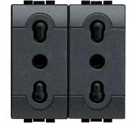 Bticino L4180/2 Prise Double Bivalent 10/16a Living International