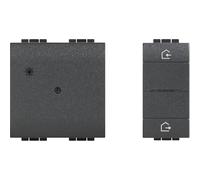 Bticino L4510C Passerelle Lumières, Volets, Prises connectées avec App Control ou Voix + Commande Scénario Entre ou Quitter sans Fil Inclus, Smart Home, LivingLight, Noir, Normal