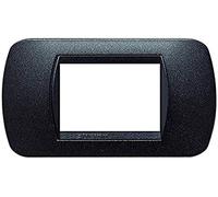 BTicino L4802GFN Living Int Plaque 2P Graphite Noir