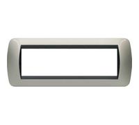 BTicino Legrand 7 modules de lumière plaque de titane