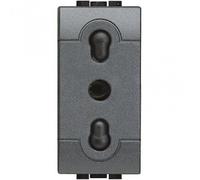 BTICINO LIVING INTERNATIONAL PRISE 2P+T 10/16A BIPASSO L4180 ORIGINALE