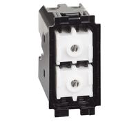 Bticino Living Now double bouton poussoir 1 module 1P NO + 1P NO - K4036