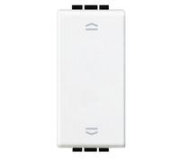 Bticino LivingLight double bouton poussoir emboîté 10A blanc - N4037N