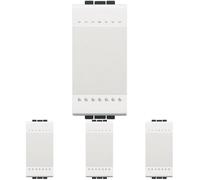 Bticino Livinglight SN4001NF Interrupteur 1 P 16 A 1 m Blanc 1 Pezzo (Lot de 4)