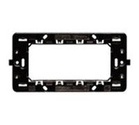 Bticino Magic Holder 4 modules pour interrupteur - BT504SA [50 pièces]