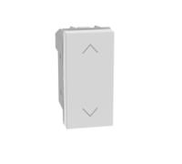 Bticino MatixGo Double Bouton Verrouillé 1 Module Blanc - JW4037N