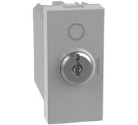 BTICINO MatixGO Interrupteur à clé Gris JG4012 Interrupteur 2P 10 AX, 250Vac à clé