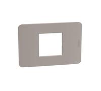 BTICINO MatixGO Plaque matérielle technopolymère Sable JA4819TS Plaque MatixGO 2 modules centrés