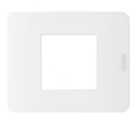 BTICINO MatixGO Plaque technopolymère Blanc JA4802JW Plaque MatixGO 2 modules