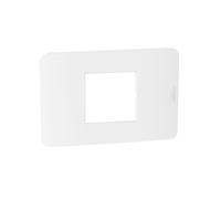 BTICINO MatixGO Plaque technopolymère Blanc JA4819JW Plaque MatixGO 2 modules centrés