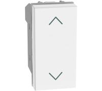 BTICINO MatixGO SJW4027NF Commande Volets Roulants ou Obscurcissement Motorisé 1 Module Blanc Commutateur 1P 10 AX 250VAC Bouton 1-0-2