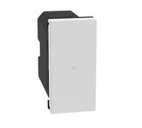 BTICINO MatixGO Smart Home Commande intelligente 1 module Blanc JW4574CWI Commande scénario Nuit&Jour sans fil