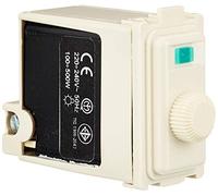 Bticino MG-REG Rot 60-500W RL 1M Switch Rotatif Blanc (Ral 1013) ON-OFF