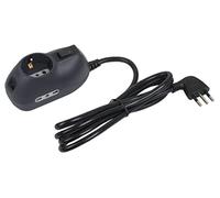 BTicino Multiprise Double 3 Prises avec Interrupteur Lumineux Anthracite 3693