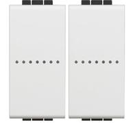 Bticino N4003C Livinglight Déviateur Connecté, Blanc (Lot de 2)