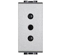 Bticino Light Tech Prise 2P T 10A 250VAC NT4113