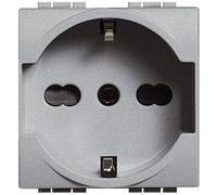 Bticino NT4140/16 - Light Tech - Prise D'Encastre Unel Et Bipasse 10/16A