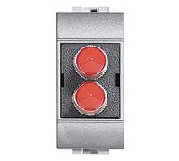 BTicino NT4268ST Connecteur Fibre Optique, ST Livinglight, Tech, 1 Module
